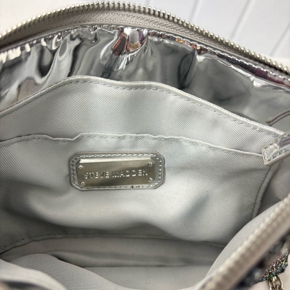 Steve Madden Sparkling‎  Glitter Multicolor Crossbody Bag - Picture 5 of 13